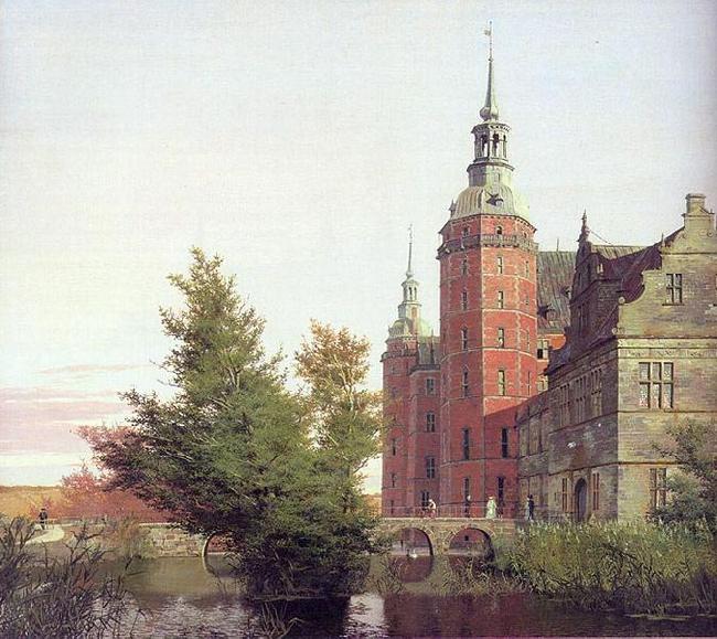 Christen Kobke Frederiksborg Castle Seen from the Northwest Germany oil painting art